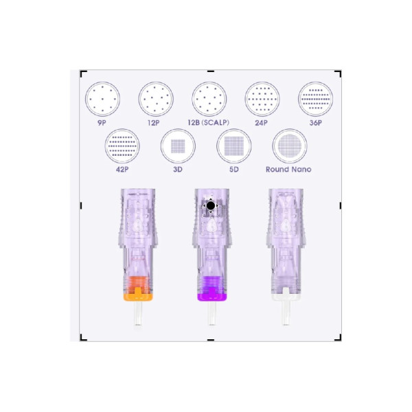 Картриджі для мікронідлінгу Venus POPU microneedle 3D Nano by EZ