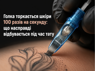 Голка торкається шкіри 100 разів на секунду: що насправді відбувається під час тату